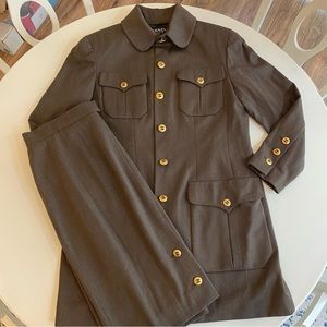 Chanel Wool Skirt Suit / Blazer and Skirt Vintage